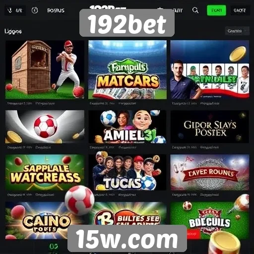 Principais jogos disponíveis na plataforma 192bet