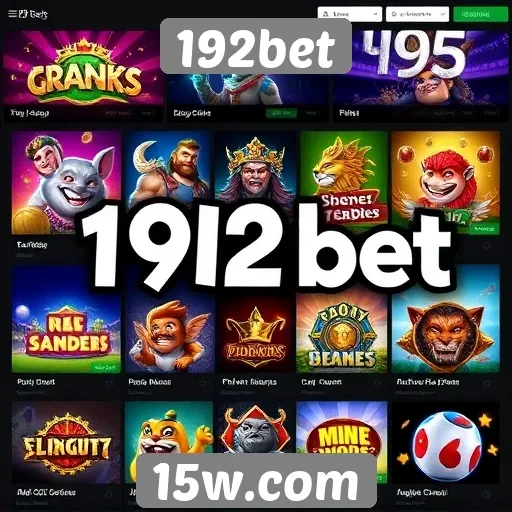 Variedade de jogos oferecidos pelo 192bet
